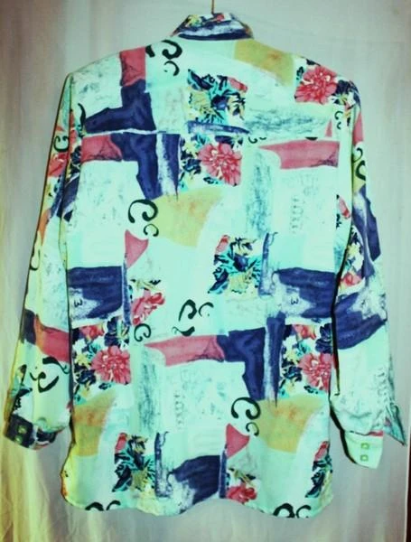 #Blue Blouse Top Size 44 – photo 5